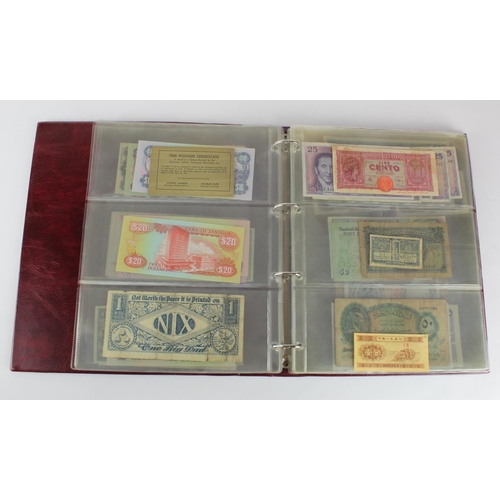 1038 - World (46), in Hendon album with slipcase, including Greece 50 Lepta 1920, Egypt 50 Piastres 1940, O... 