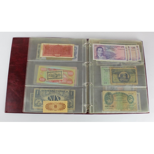 1038 - World (46), in Hendon album with slipcase, including Greece 50 Lepta 1920, Egypt 50 Piastres 1940, O... 