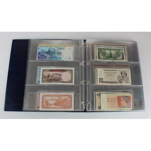 1053 - World (89), in Hendon Album, a collection of Uncirculated notes, including Portugal 1000 Escudos 199... 