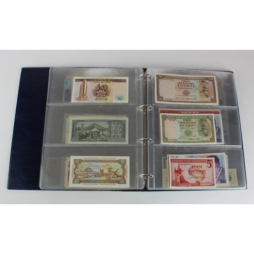 1053 - World (89), in Hendon Album, a collection of Uncirculated notes, including Portugal 1000 Escudos 199... 