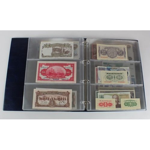 1053 - World (89), in Hendon Album, a collection of Uncirculated notes, including Portugal 1000 Escudos 199... 