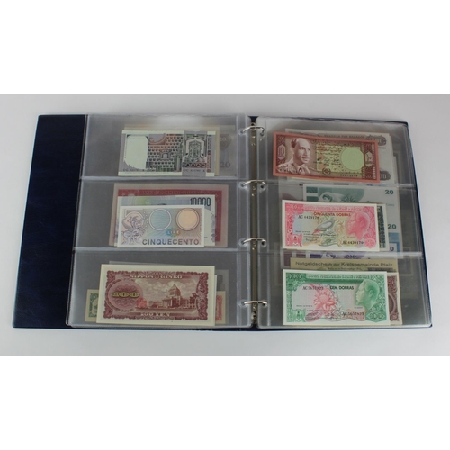 1053 - World (89), in Hendon Album, a collection of Uncirculated notes, including Portugal 1000 Escudos 199... 