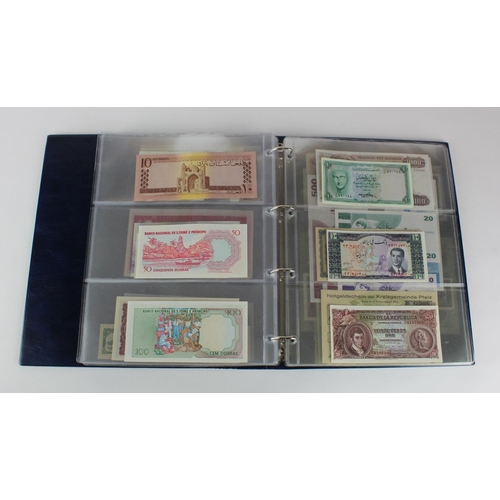 1053 - World (89), in Hendon Album, a collection of Uncirculated notes, including Portugal 1000 Escudos 199... 