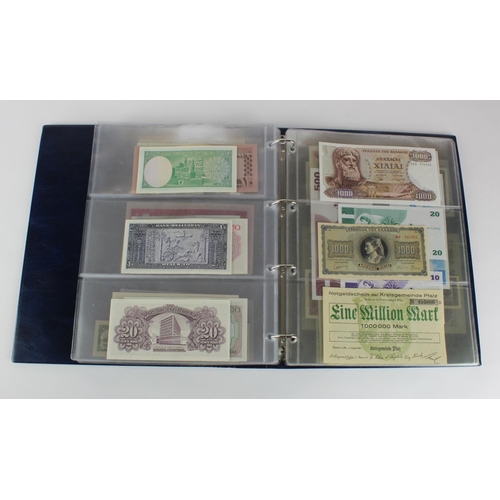 1053 - World (89), in Hendon Album, a collection of Uncirculated notes, including Portugal 1000 Escudos 199... 