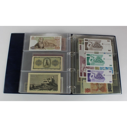 1053 - World (89), in Hendon Album, a collection of Uncirculated notes, including Portugal 1000 Escudos 199... 