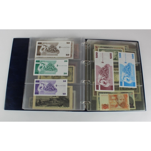 1053 - World (89), in Hendon Album, a collection of Uncirculated notes, including Portugal 1000 Escudos 199... 