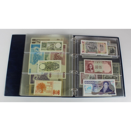 1053 - World (89), in Hendon Album, a collection of Uncirculated notes, including Portugal 1000 Escudos 199... 