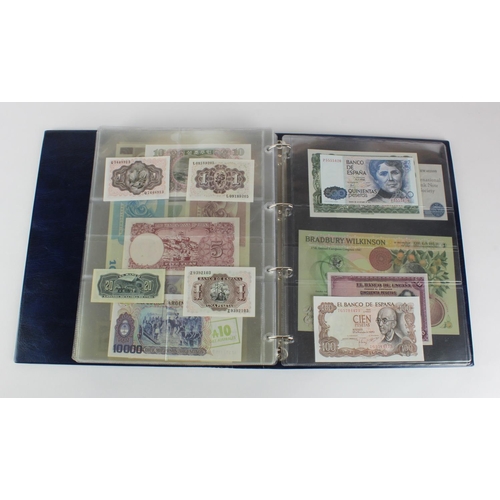 1053 - World (89), in Hendon Album, a collection of Uncirculated notes, including Portugal 1000 Escudos 199... 