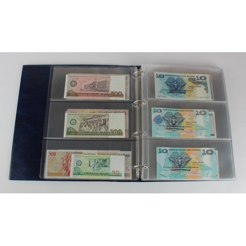 1053 - World (89), in Hendon Album, a collection of Uncirculated notes, including Portugal 1000 Escudos 199... 