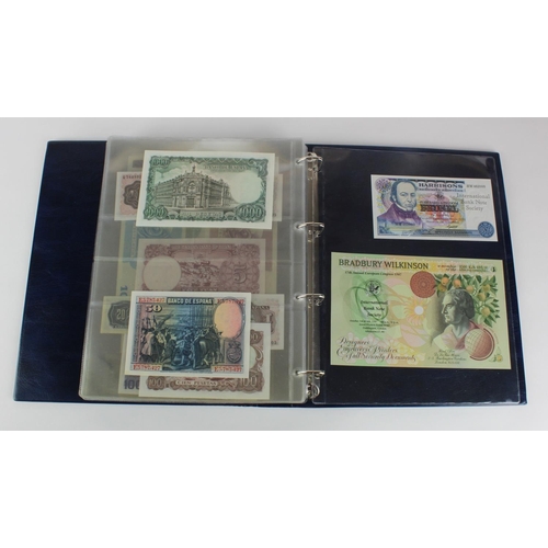 1053 - World (89), in Hendon Album, a collection of Uncirculated notes, including Portugal 1000 Escudos 199... 