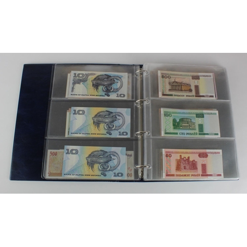 1053 - World (89), in Hendon Album, a collection of Uncirculated notes, including Portugal 1000 Escudos 199... 