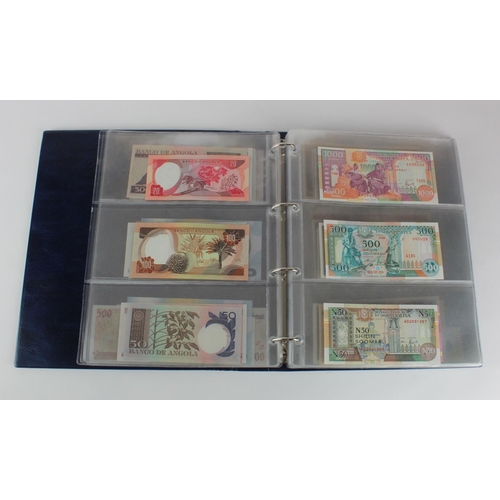 1053 - World (89), in Hendon Album, a collection of Uncirculated notes, including Portugal 1000 Escudos 199... 