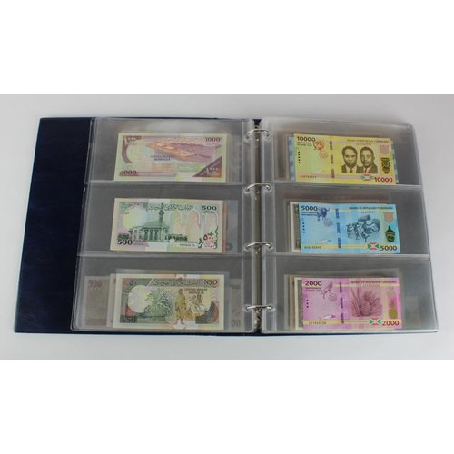 1053 - World (89), in Hendon Album, a collection of Uncirculated notes, including Portugal 1000 Escudos 199... 