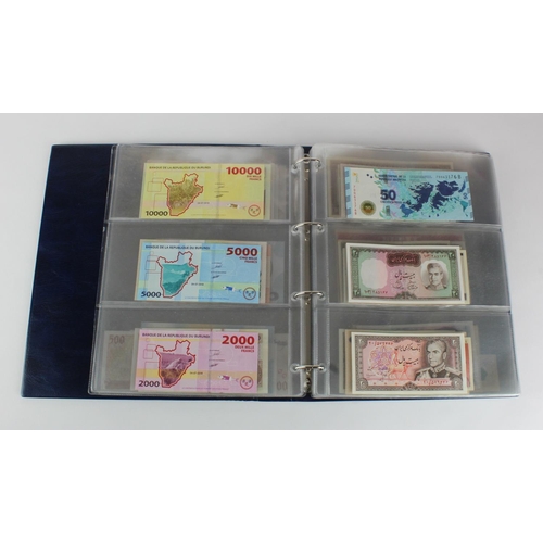 1053 - World (89), in Hendon Album, a collection of Uncirculated notes, including Portugal 1000 Escudos 199... 