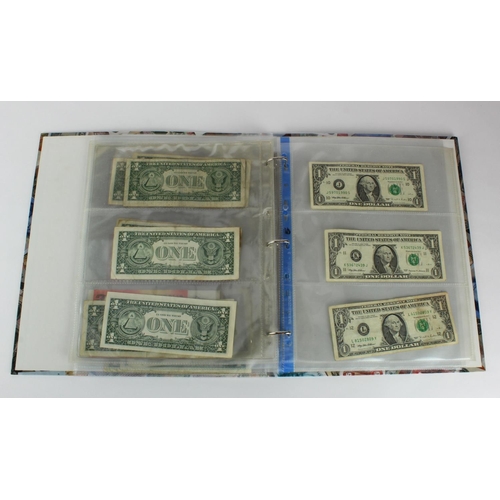 1058 - World in album (34), including Peppiatt 1 Pound 1940, 1 Pound 1948, Australia 20 Dollars x 4, Jersey... 