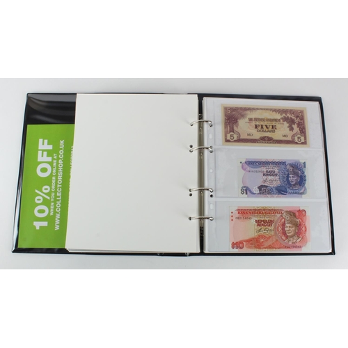 1064 - World, Asia I - T (80) collection in an album, the majority Uncirculated, India, Indonesia, Japan, L... 