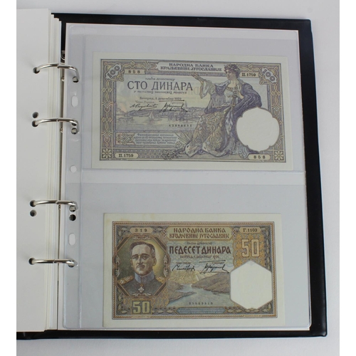 1066 - World, Europe (50), a very high grade collection in album with slip case, Albania 1000 Lei, Croatia ... 