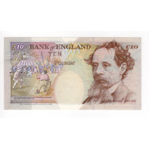 135 - Kentfield 10 Pounds (B369) issued 1993, Special Run from Debden set 'KK99' prefix with VERY HIGH No.... 