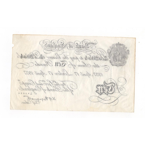 247 - Peppiatt BERNHARD notes (2), 10 Pounds dated 1937, serial K/187 52054 and K/198 72284 (B242 for type... 