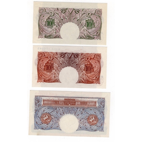 251 - Peppiatt, Beale & O'Brien 1 Pound and 10 Shillings (6), a high grade group of Series A Britannia not... 