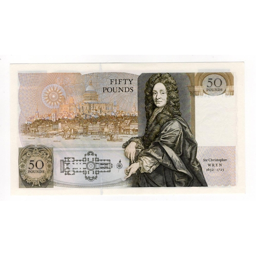 270 - Somerset 50 Pounds (B352) issued 1981, FIRST RUN 'A01' prefix, serial A01 834606 (B352, Pick381a) ve... 