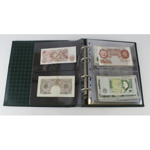 278 - Bank of England (13), small group in album comprising Beale 5 Pounds dated 1951, 10 Shillings (3) Pe... 