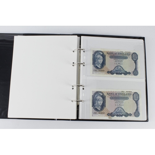 288 - Bank of England (32), a collection in album with slipcase, Mahon, Peppiatt, Beale, O'Brien, Hollom, ... 