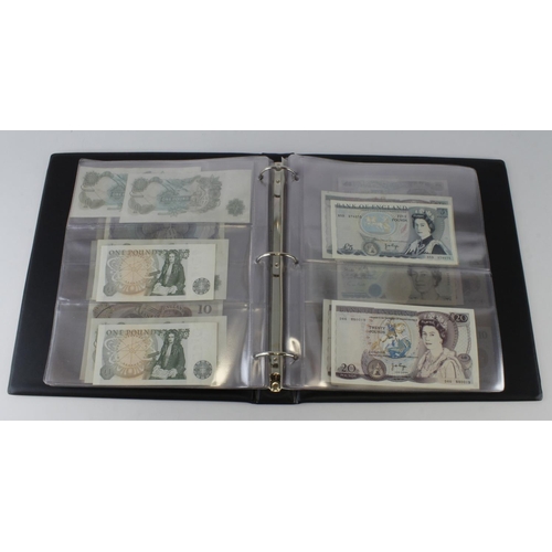 300 - Bank of England, Treasury & Provincial (52) in album with slipcase, Warren Fisher 1 Pound, Peppiatt ... 