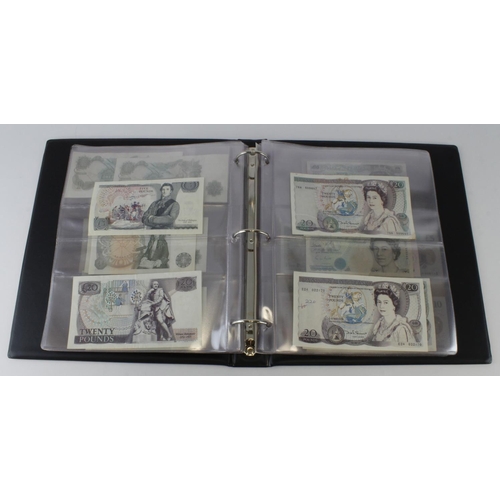 300 - Bank of England, Treasury & Provincial (52) in album with slipcase, Warren Fisher 1 Pound, Peppiatt ... 