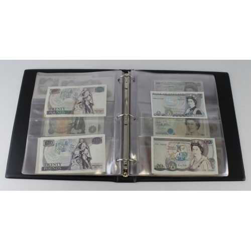 300 - Bank of England, Treasury & Provincial (52) in album with slipcase, Warren Fisher 1 Pound, Peppiatt ... 