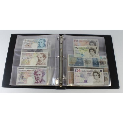 300 - Bank of England, Treasury & Provincial (52) in album with slipcase, Warren Fisher 1 Pound, Peppiatt ... 