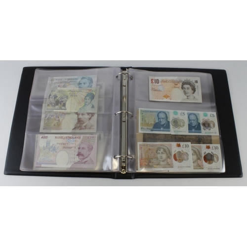 300 - Bank of England, Treasury & Provincial (52) in album with slipcase, Warren Fisher 1 Pound, Peppiatt ... 