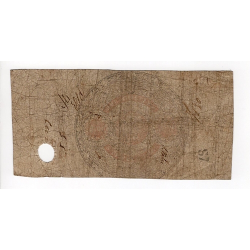 345 - Warwick Old Bank 5 Pounds dated 1829, serial No. 1251 for John Tomes, Richd. Tomes & John Russell (O... 