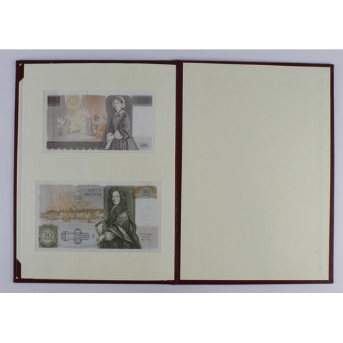 351 - Debden set C106 Firsts, a set of 4 notes issued 1993 and signed Kentfield, all FIRST RUN notes with ... 