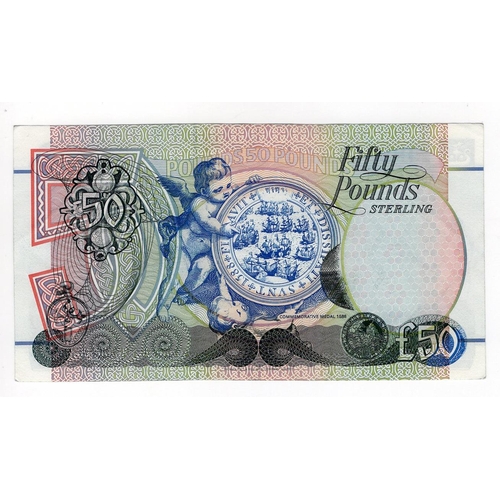 422 - Northern Ireland, First Trust Bank 50 Pounds dated 10th January 1994, signed E.F McElroy, serial AD3... 