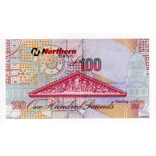 425 - Northern Ireland, Northern Bank 100 Pounds dated 19th January 2005, scarce REPLACEMENT 'YY' prefix, ... 