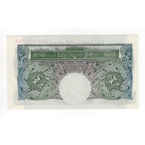 68 - Catterns 1 Pound (B226) issued 1930, this the much scarcer second issue only printed with 'A' prefix... 