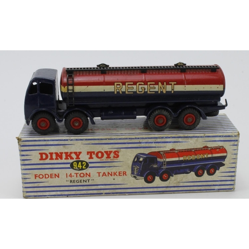 101 - Dinky Toys, no. 942 'Foden 14 Ton Tanker, Regent', contained in original box