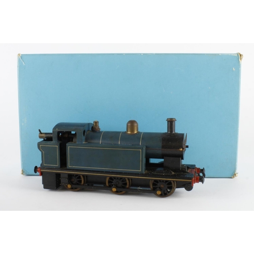 127 - Leech O gauge live steam locomotive, contained in original box (untested)