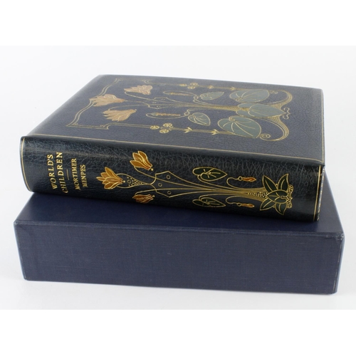 337 - Binding (Cedric Chivers). Blue & green gilt decorated morocco leather binding by 'Cedric Chivers Ltd... 