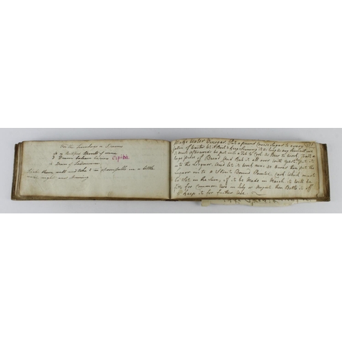 366 - Manuscript recipe and ailments book, circa mid 18th Century, ninety manuscript leaves (approx.), con... 