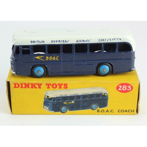 94 - Dinky Toys, no. 283 'BOAC Coach', contained in original box