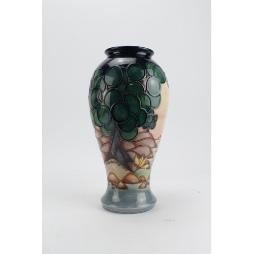 234 - Moorcroft 'Mamoura' vase by Sally Tuffin signed WM on base. 1st quality. Height 32cm approx.