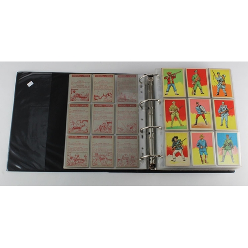 1051 - Gum cards, large album containing part sets & odds from sets issued by, Bowman, Chix, Commodex, Flee... 