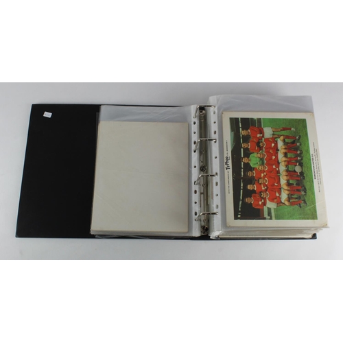 1065 - Typhoo, Football Premium issues, large album containing approx 125 cards from various series, mainly... 