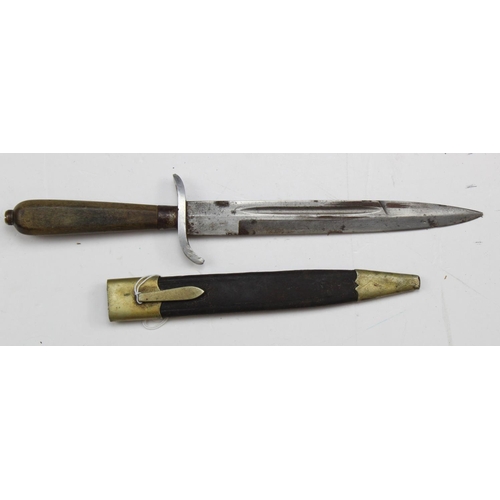 1155 - Great War period German Trench / Hunting knife by 