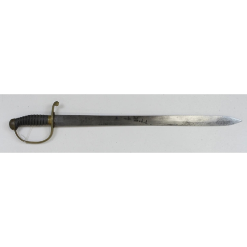 1219 - Sword very scarce made for the Berkshire Constabulary which is engraved on the blade, with unusual s... 