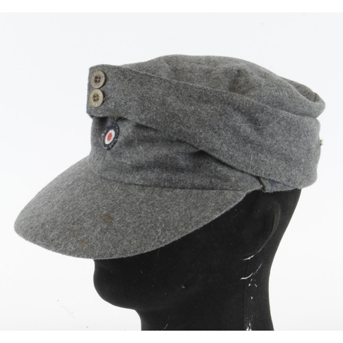 1335 - German Luftwaffe 1943 pattern other ranks cap.