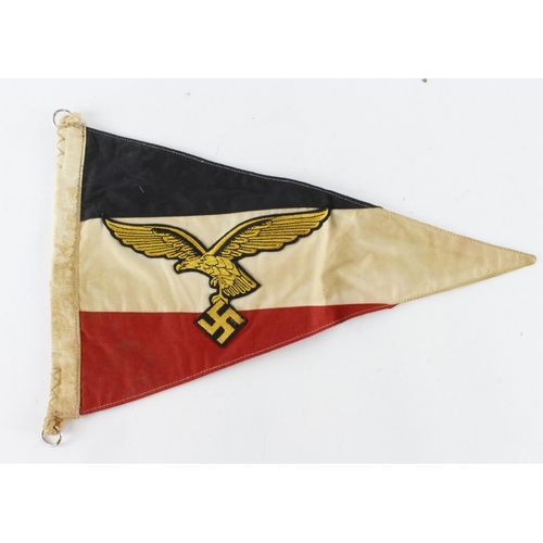 1343 - German Luftwaffe pennant or car flag.