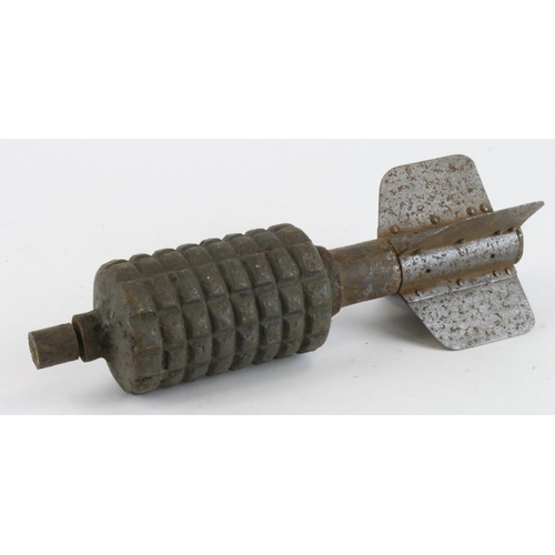 1572 - WW1 German Granatwerfer trench mortar projectile. Inert deactivated.